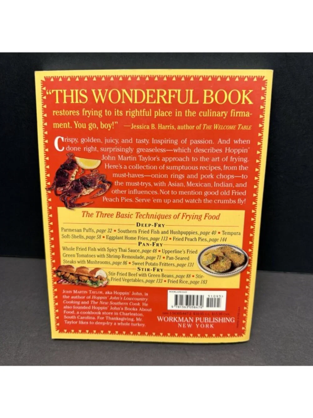 The Fearless Frying Cookbook 125 Great Frying Recipes Hoppin’ John Martin Taylor